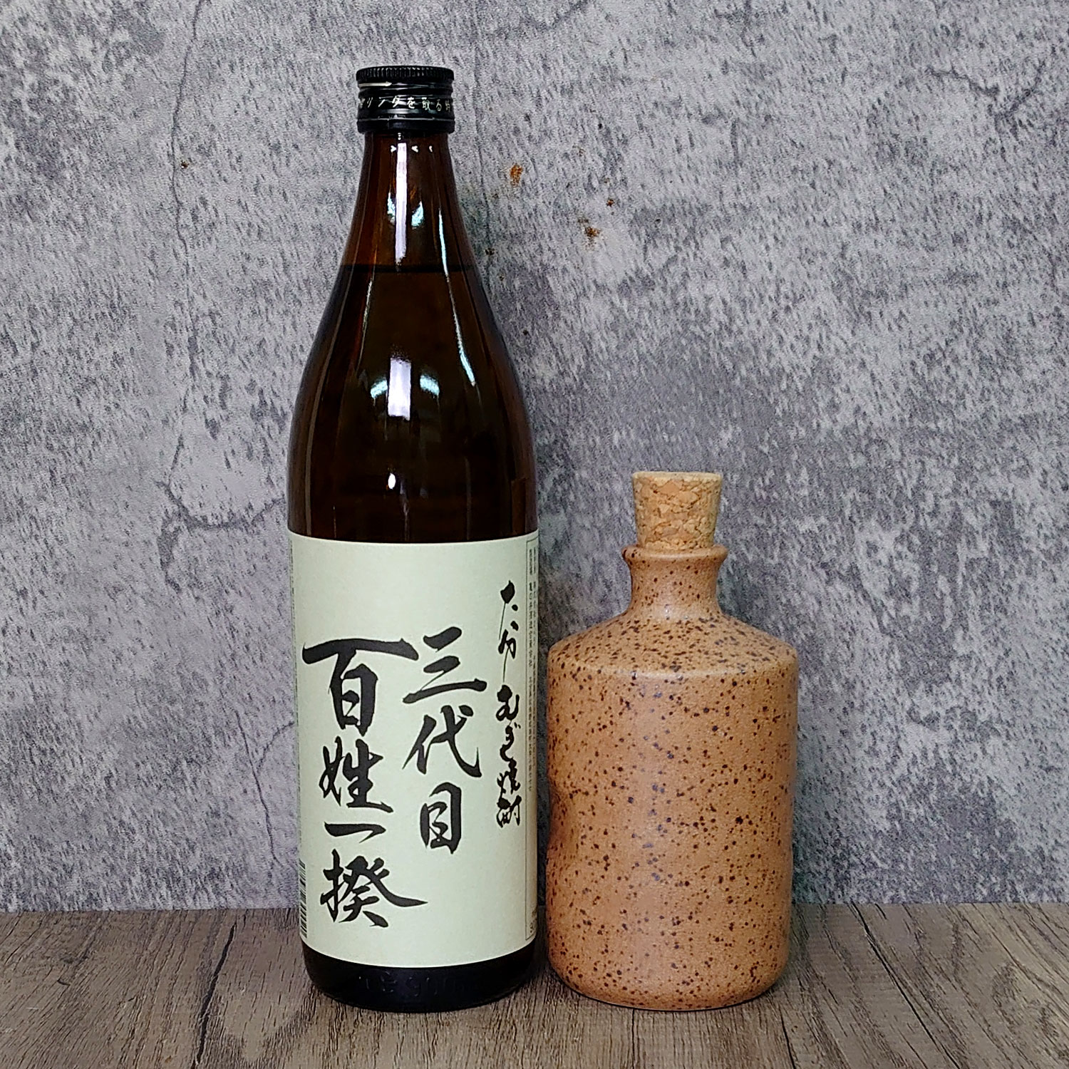 麦焼酎 百姓一揆（900ml）+ミニボトル（360ml）